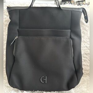 Cole Haan Black Backpack